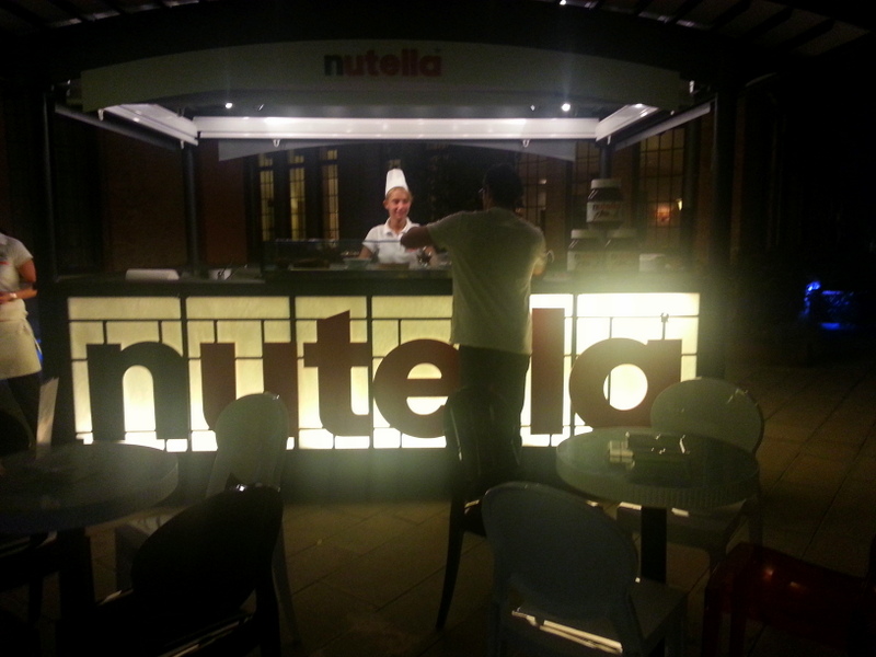 Nutella Stand in Venice