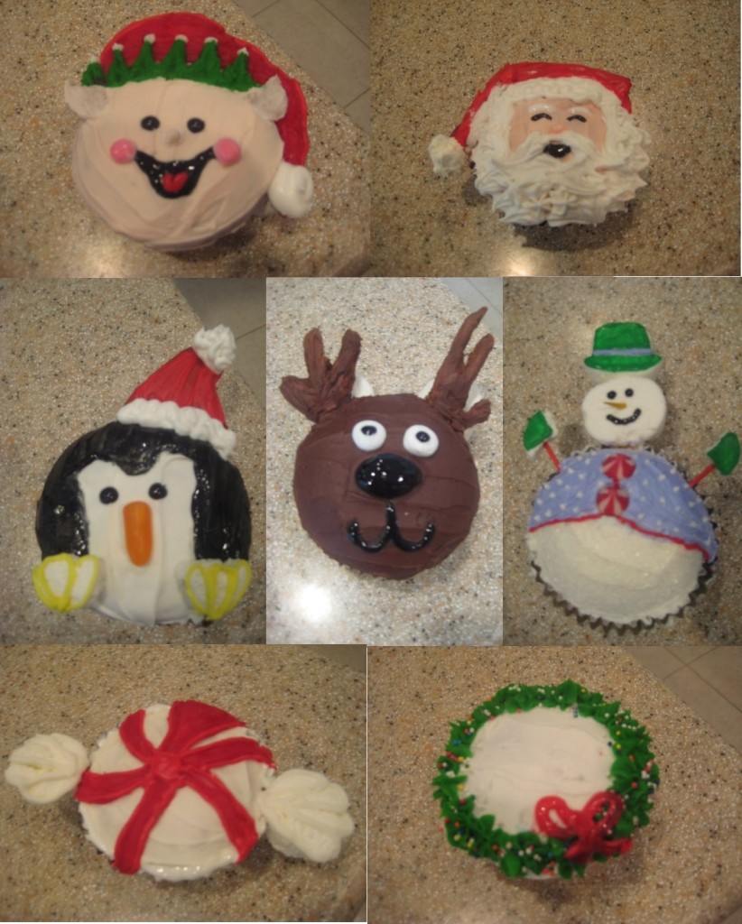 Holiday Cupcakes 1