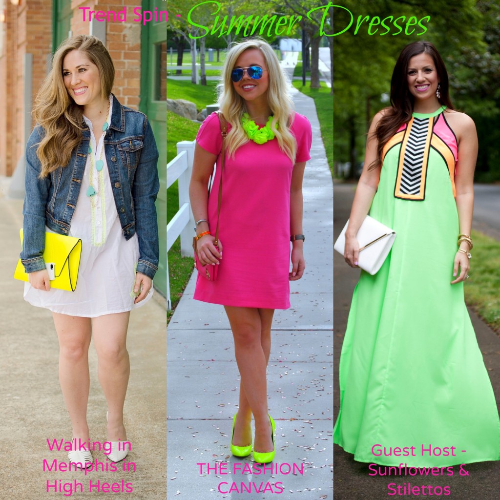 summer dresses linkup