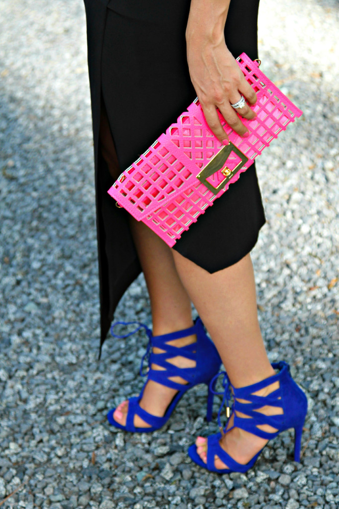 Steve Madden blue heels