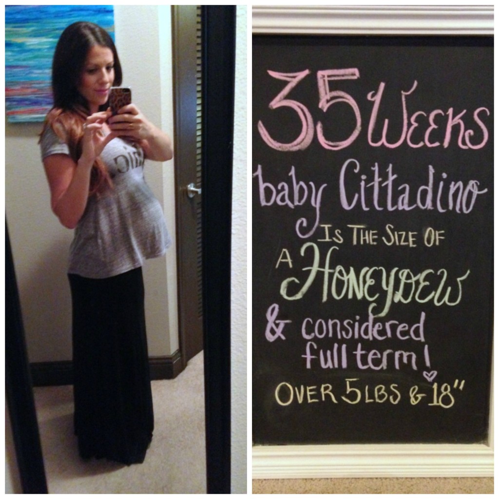 35 Weeks Pregnant