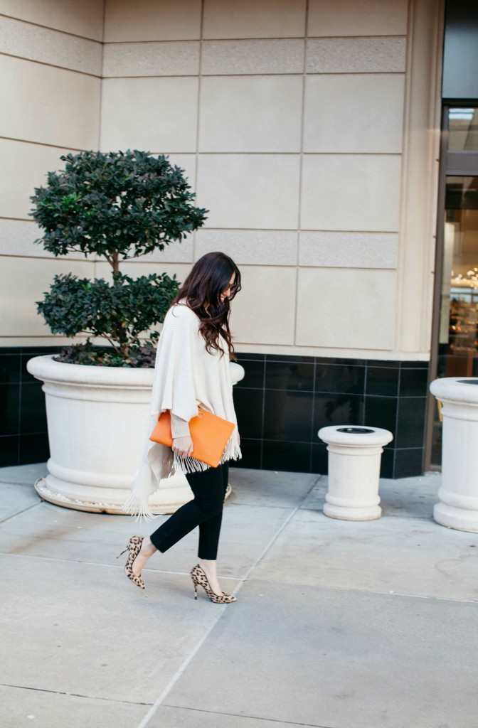 Adding a Pop of Orange to Your Outfit by Jaime Cittadino of Sunflowers and Stilettos