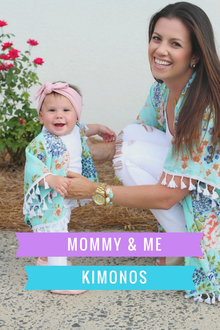 Mommy & Me Kimonos, Sunflowers and Stilettos mommy blog