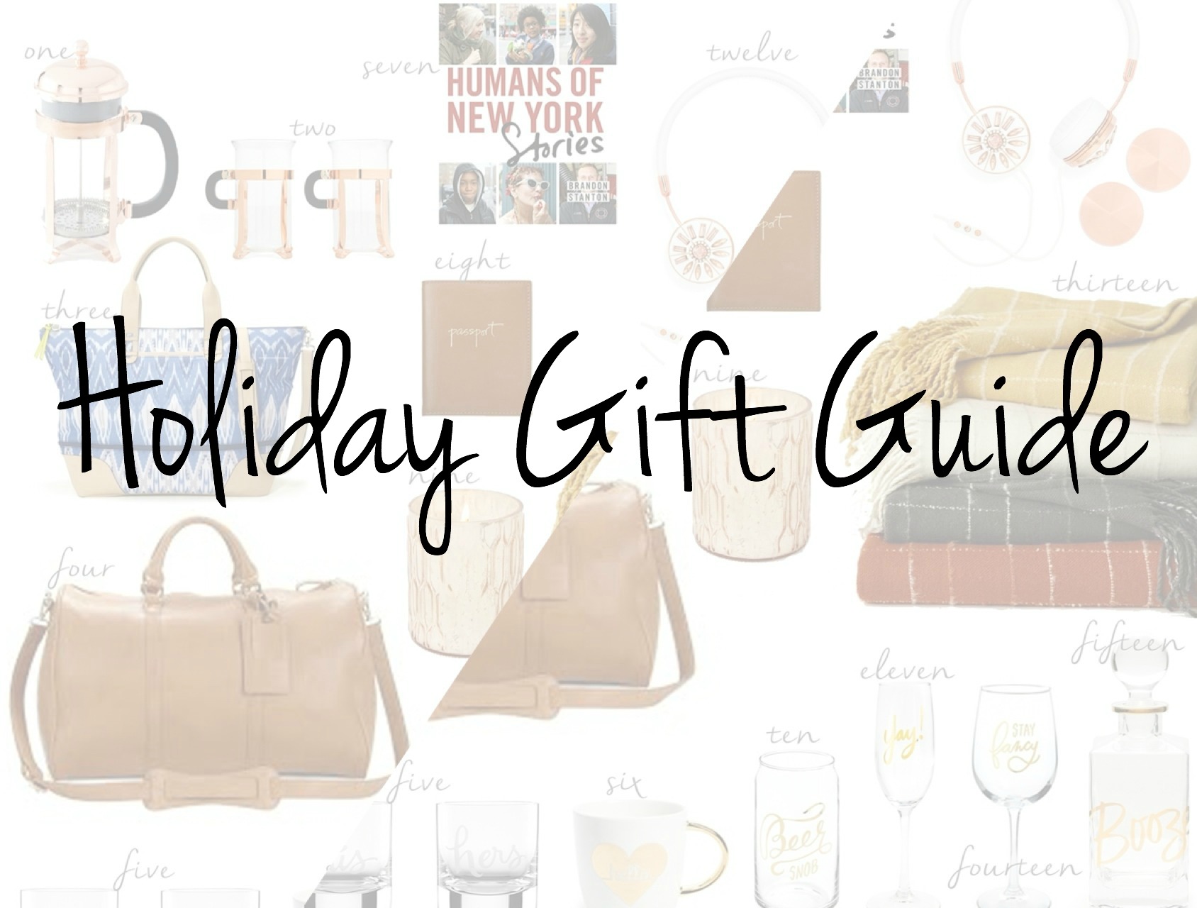 Home Gift Guide, Travel Gift Guide