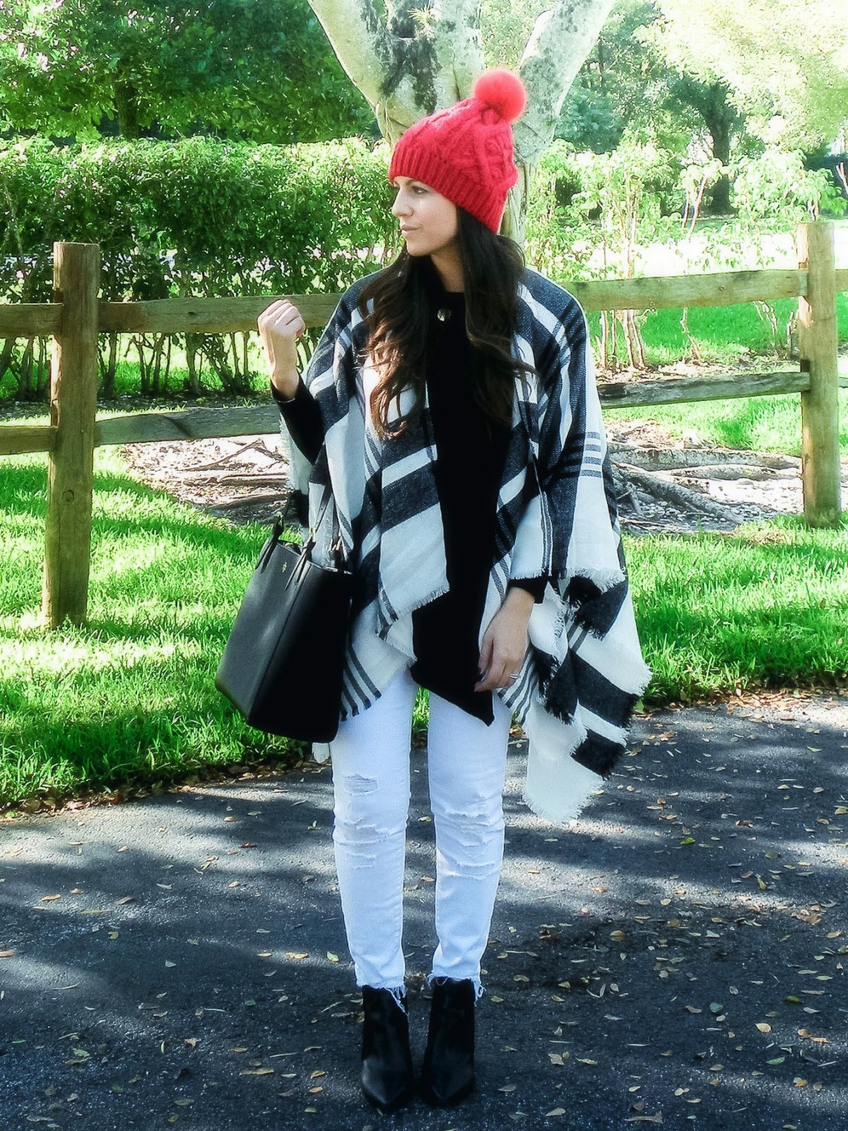 winter chic, white jeans in winter