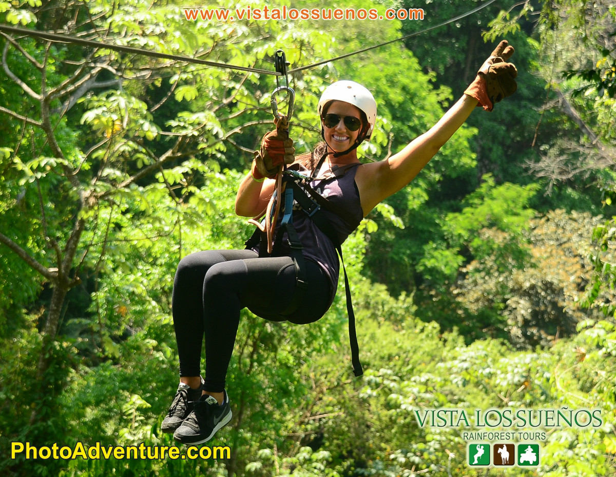 Jaco VIP, Jaco Beach zip lining