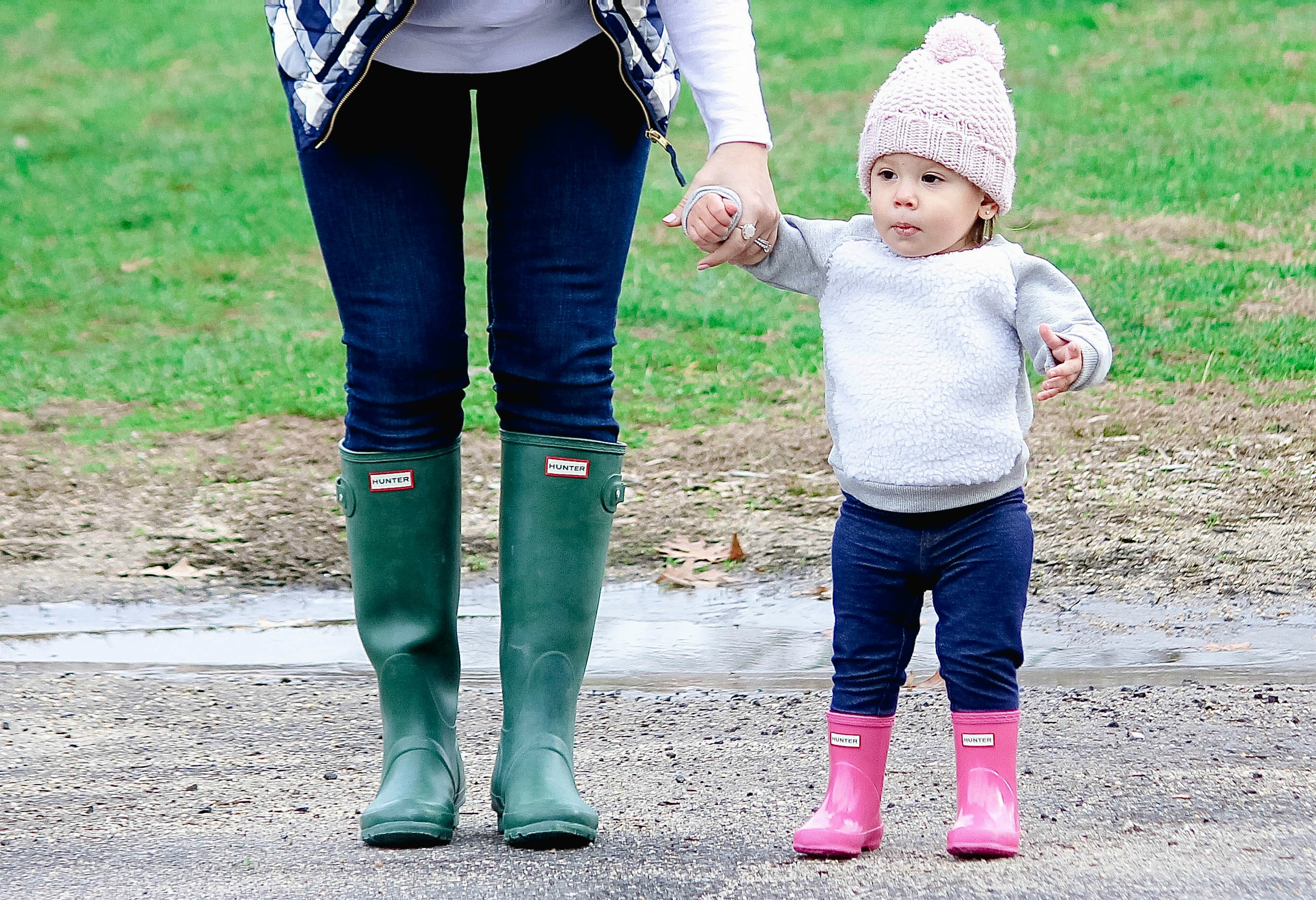 baby Hunter boots for girls