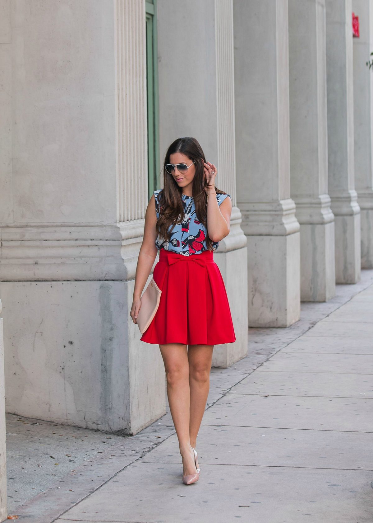 j crew floral top, perfect valentine's day outfit, Sunflowers and Stilettos