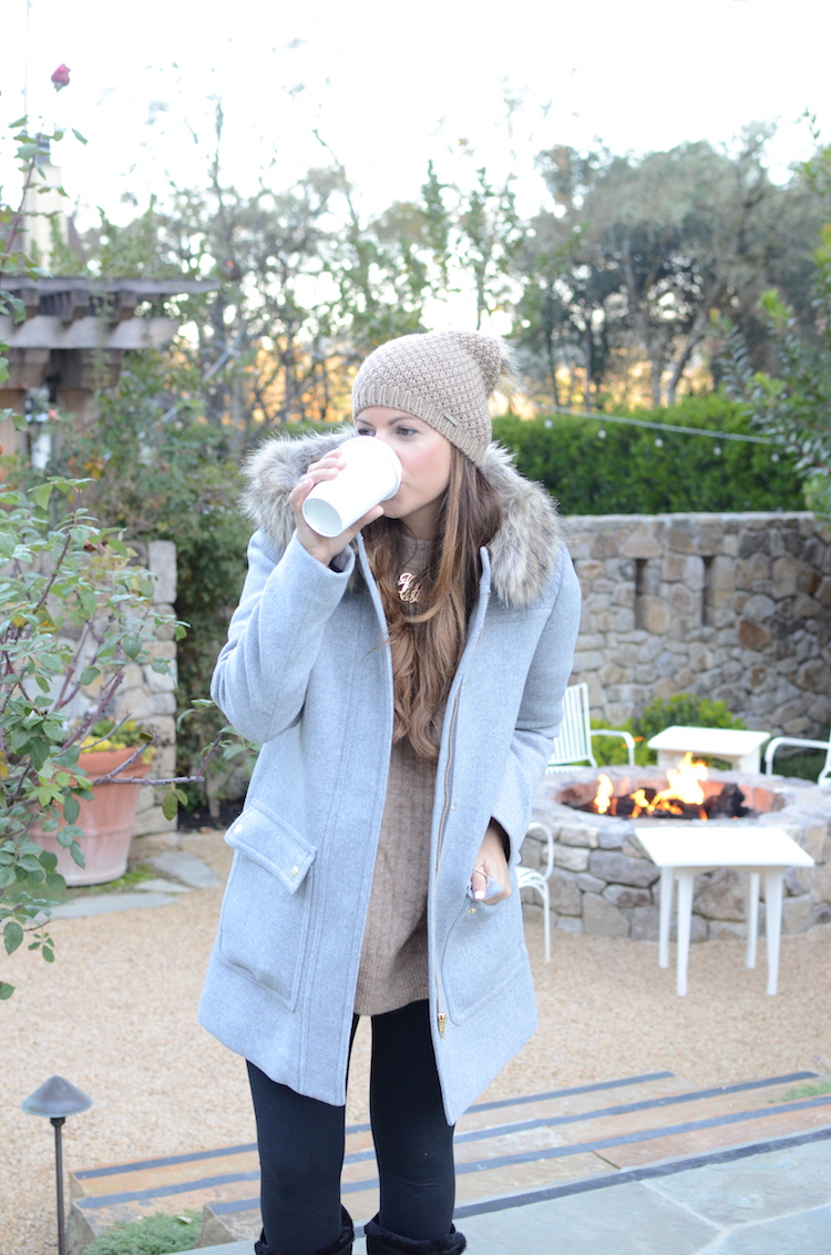 Fashion blogger, Jaime Cittadino of Sunflowers and Stilettos at Farmhouse Inn, California 