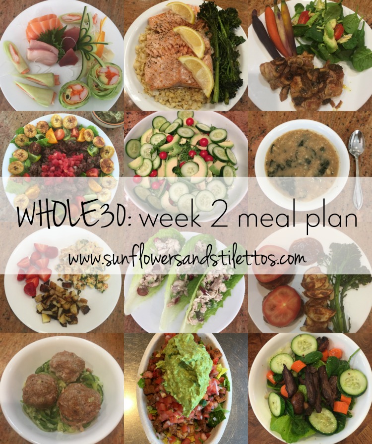Whole30 week 2 meal plan