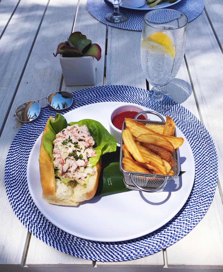 EAU Palm Beach lobster roll