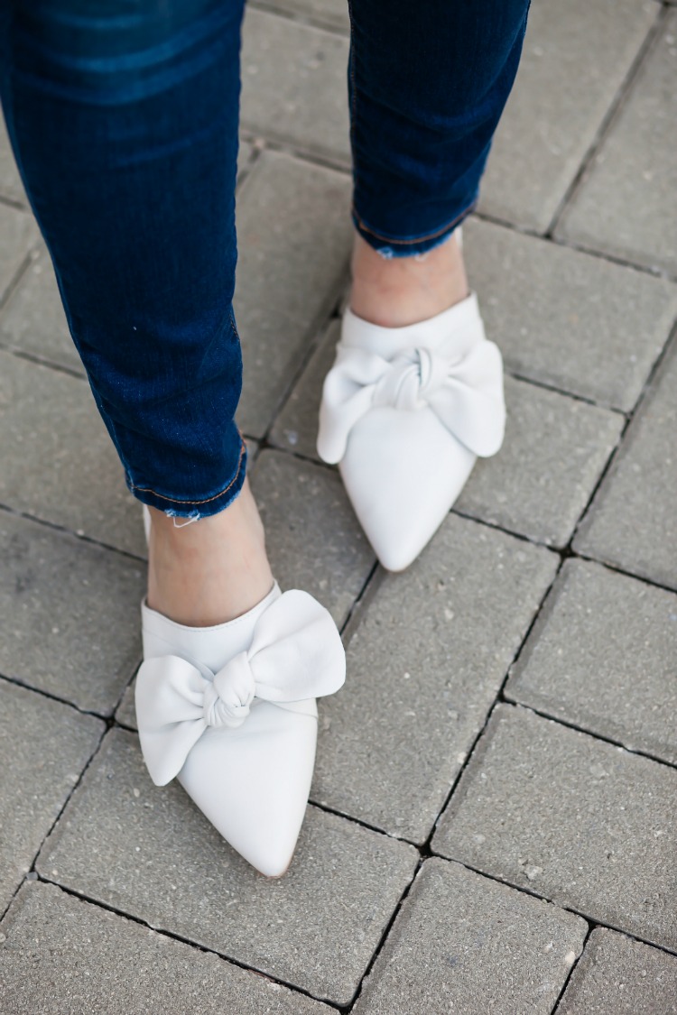 topshop bow pointed flats, toyshop bow mules, Topshop Kara Flat