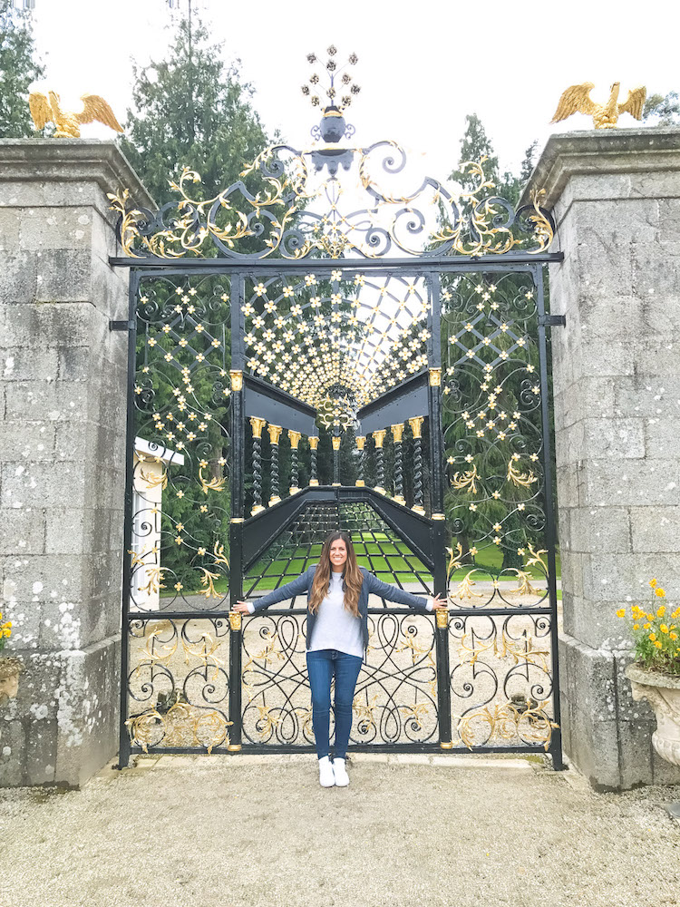 Powerscourt House and Gardens , Travel Blogger Jaime Cittadino of Sunflowers and Stilettos