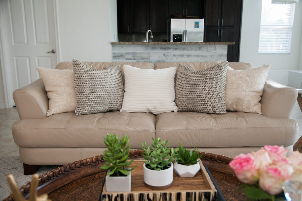 Living Room Decor :: Custom Pillows by Defined Designs