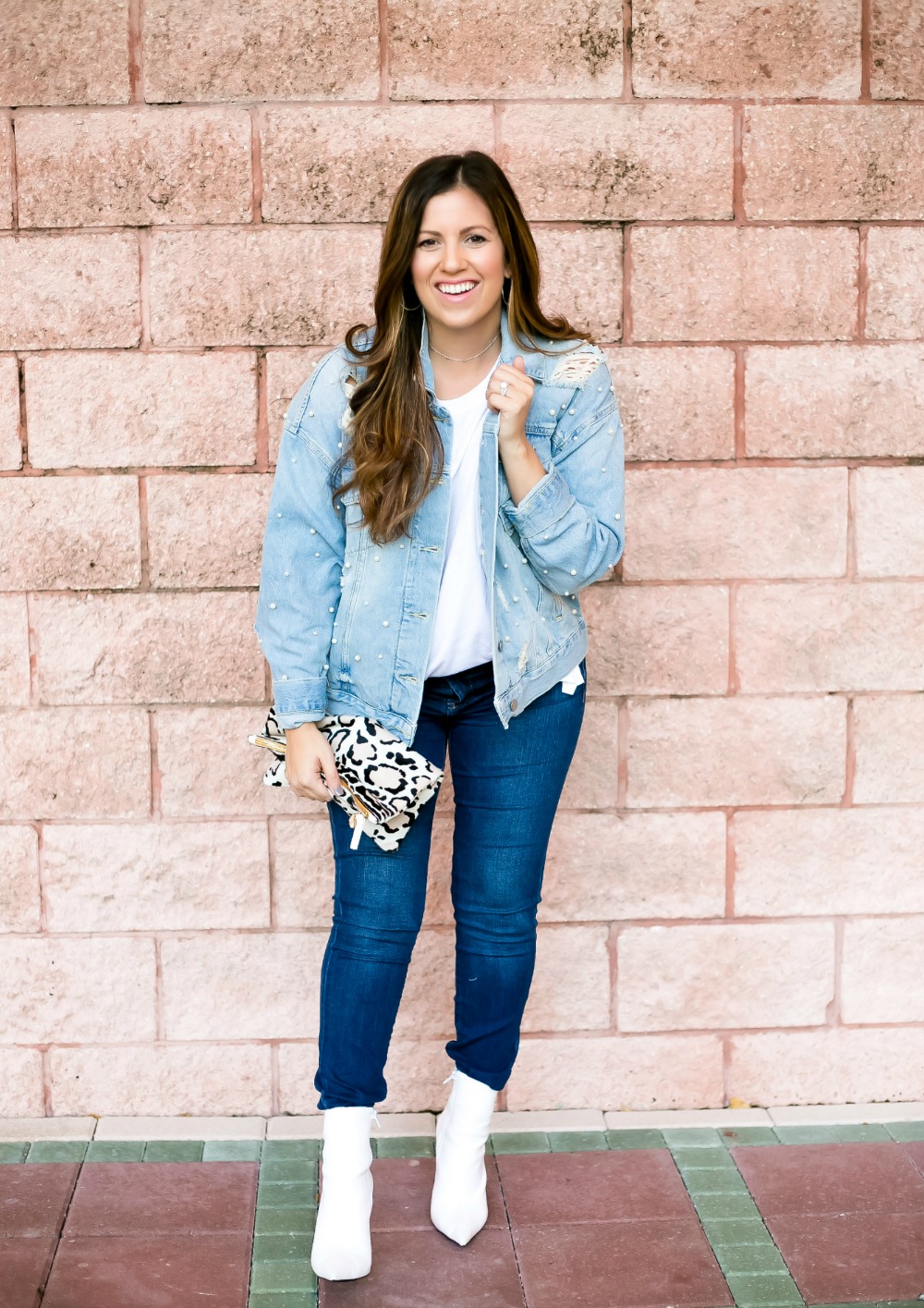 how to wear white booties this fall by Jaime Cittadino of Sunflowers and Stilettos blog