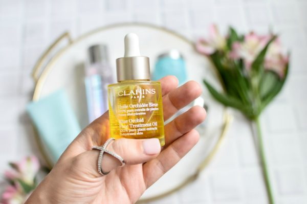 Clarins blue orchid face treatment oil _ best face oil