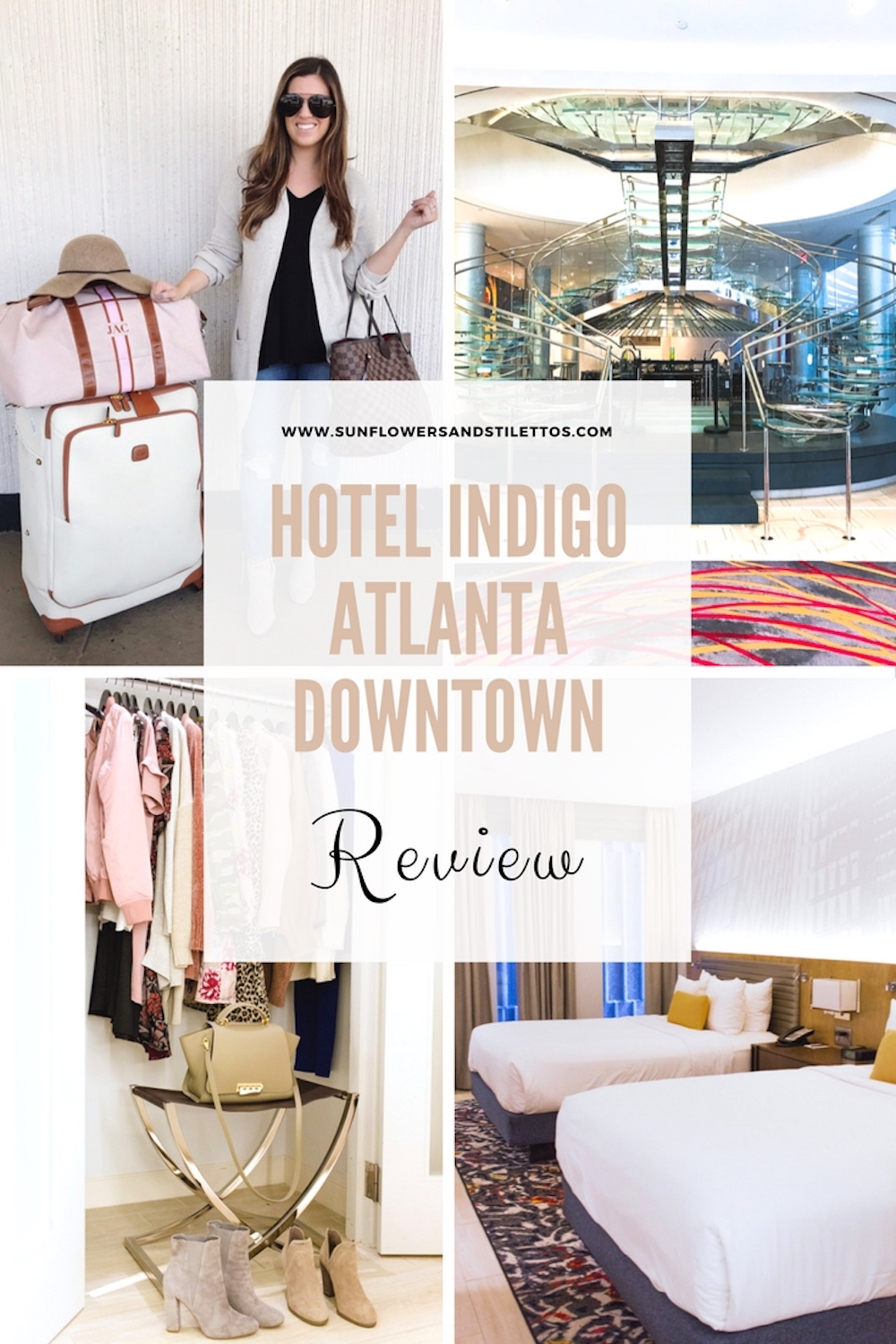 HOTEL INDIGO ATLANTA DOWNTOWN REVIEW, Sunflowers and Stilettos blog, travel blog