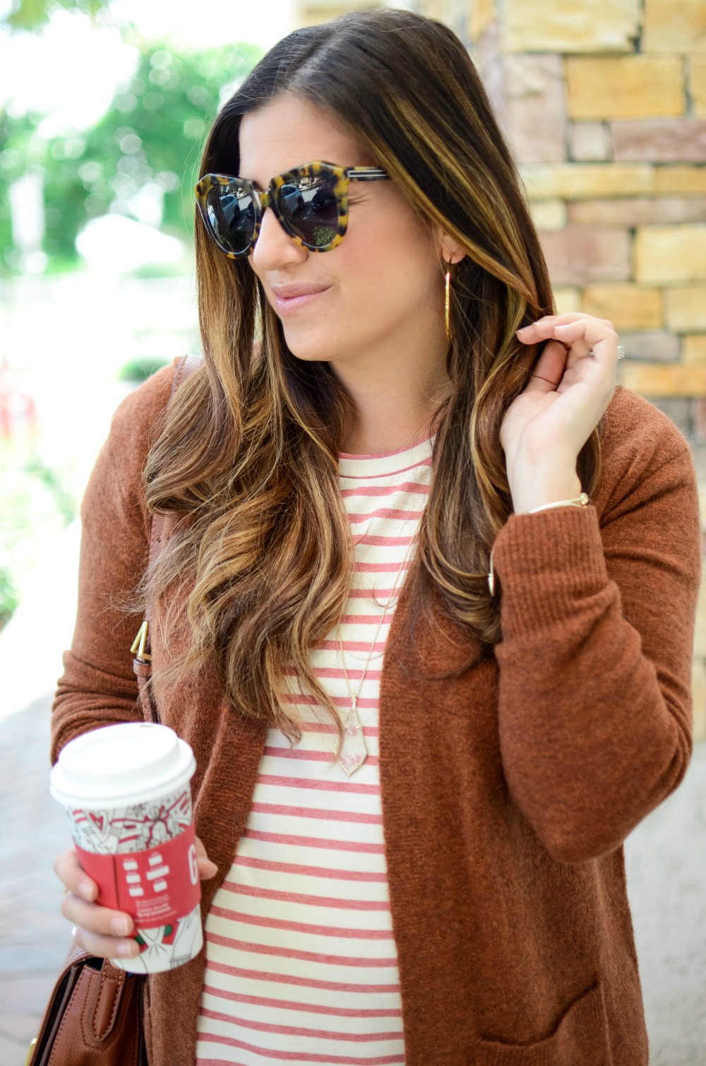 perfect Thanksgiving outfit, cozy cardigan