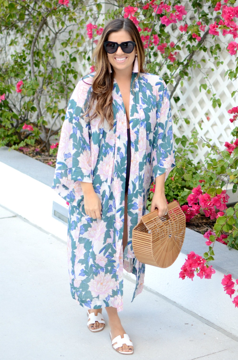 Free People Kimono, Hermes sandals dupe