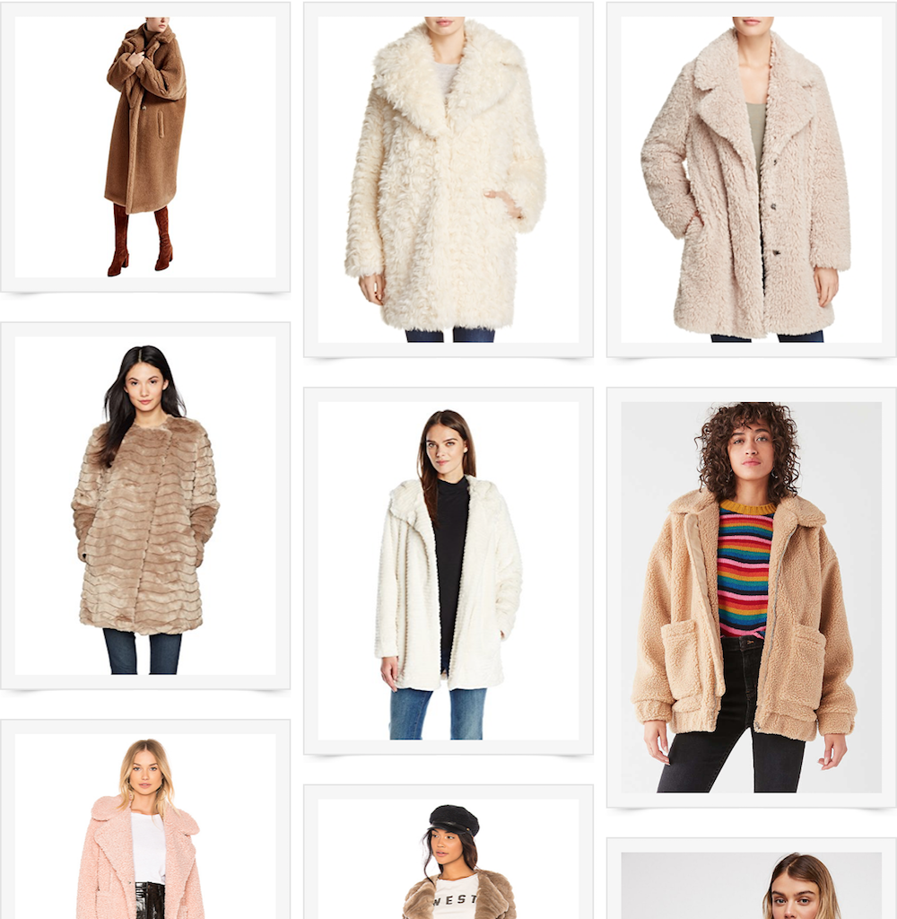 best teddy bear coats, best winter coats