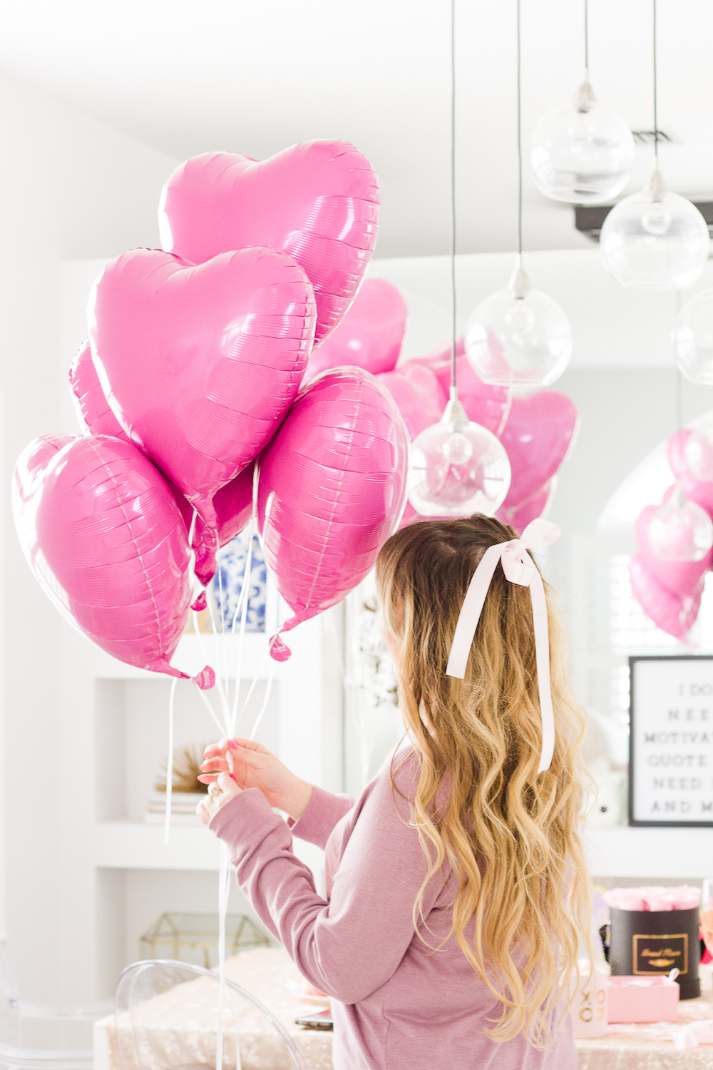 Valentine's Day balloons