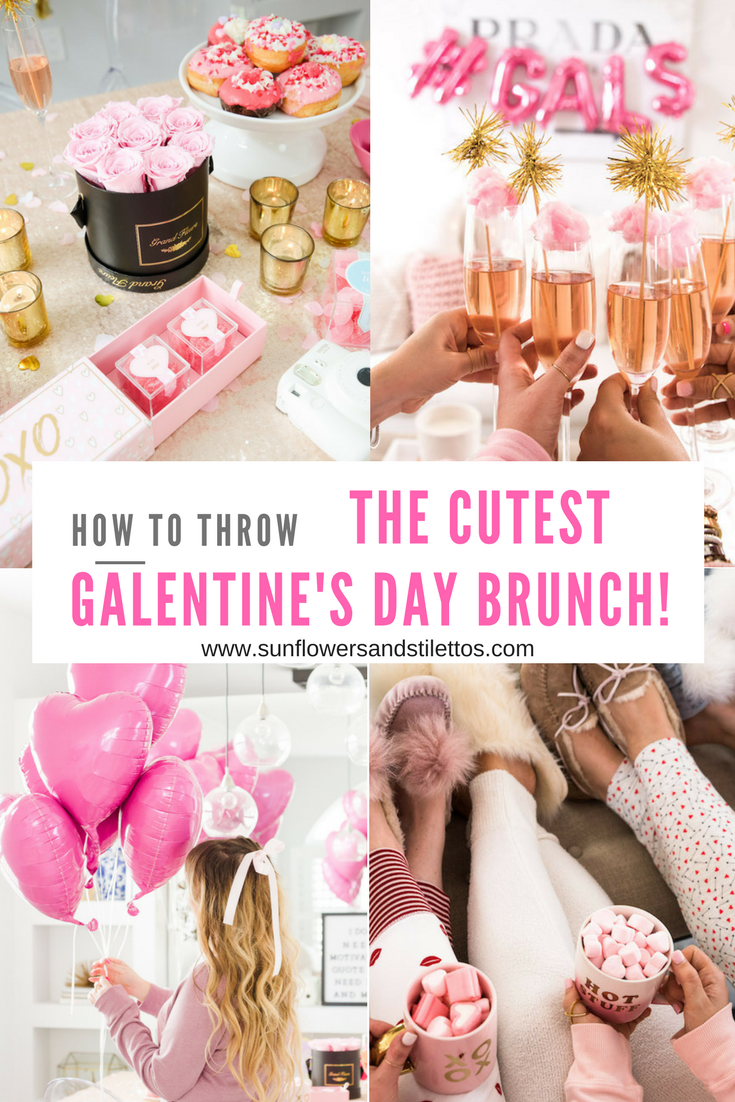 how to throw the cutest galentine's day brunch