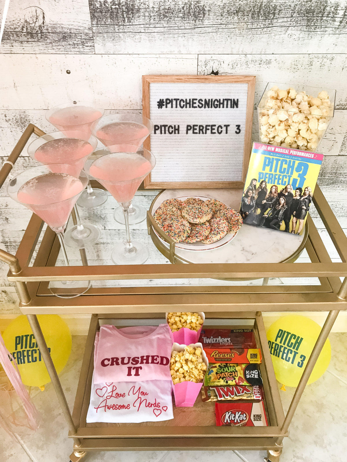 Pitch Perfect party ideas, Sunflowers and Stilettos blog