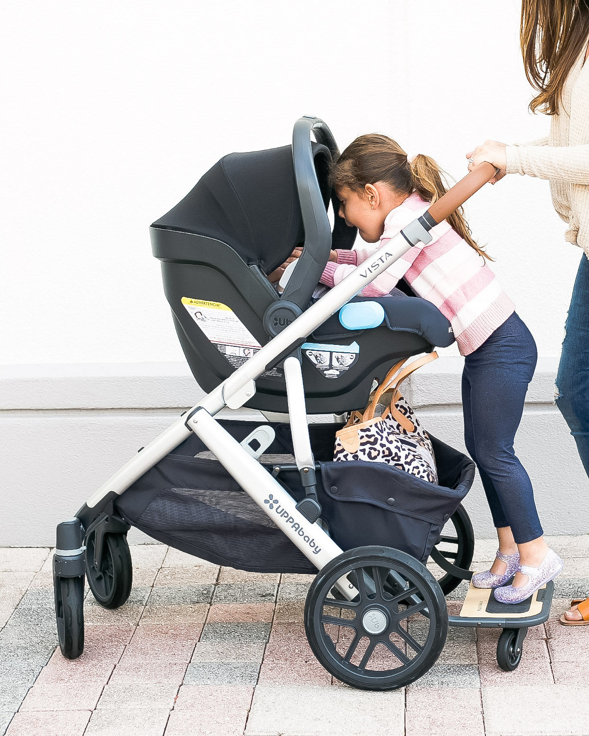 UPPAbaby VISTA stroller with MESA carseat review, Sunflowers and Stilettos fashion, lifestyle, and motherhood blog