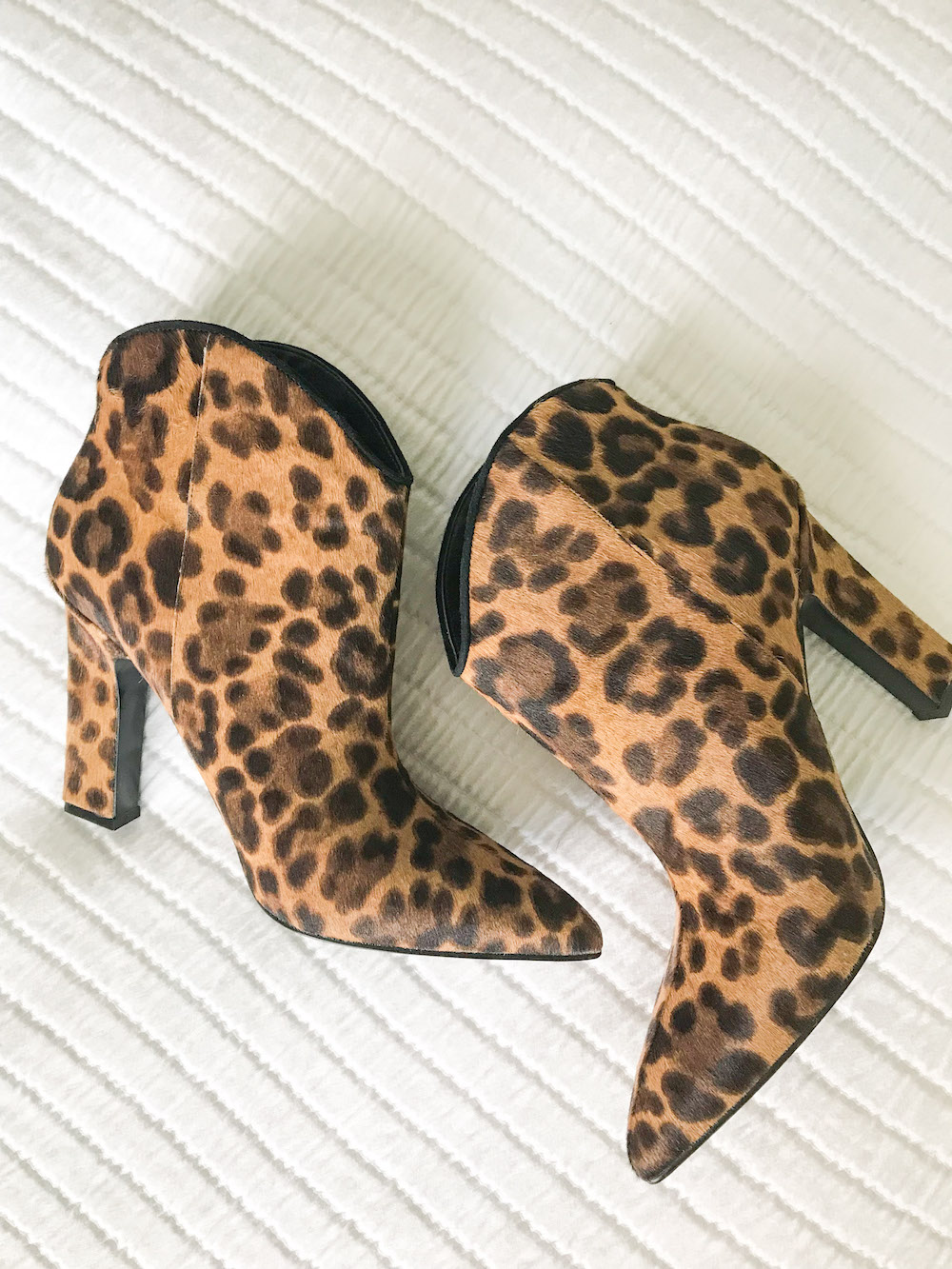 marc fisher leopard booties