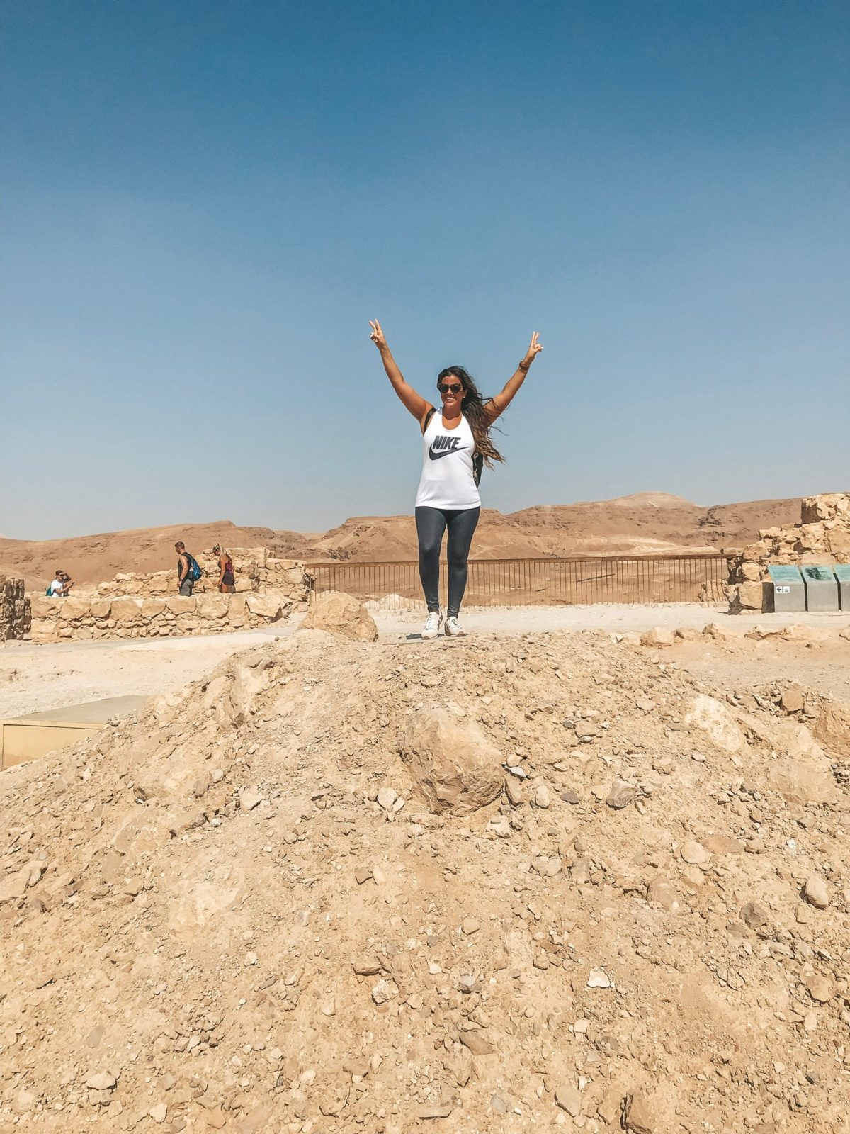 Masada, Abraham tours Israel