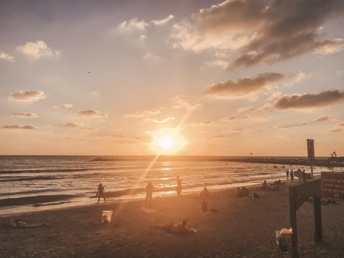 Tel Aviv Israel Sunset, Tel Aviv travel