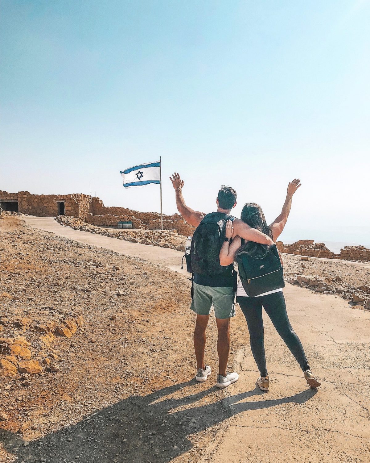 Masada, Abraham tours Israel