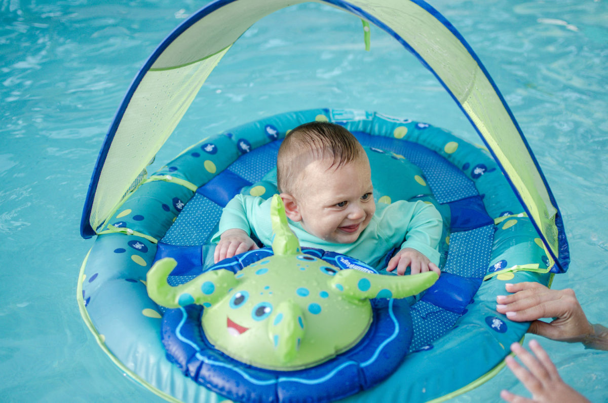 SwimWays Sun Shade float, baby pool float