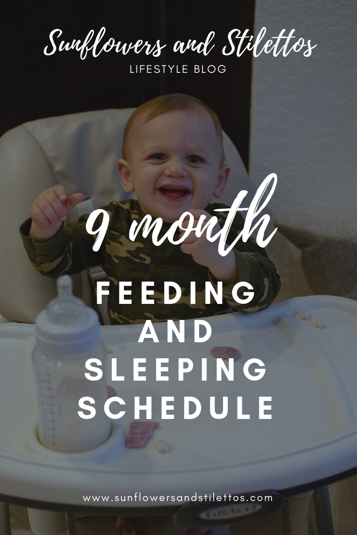 9 month feeding and sleeping schedule