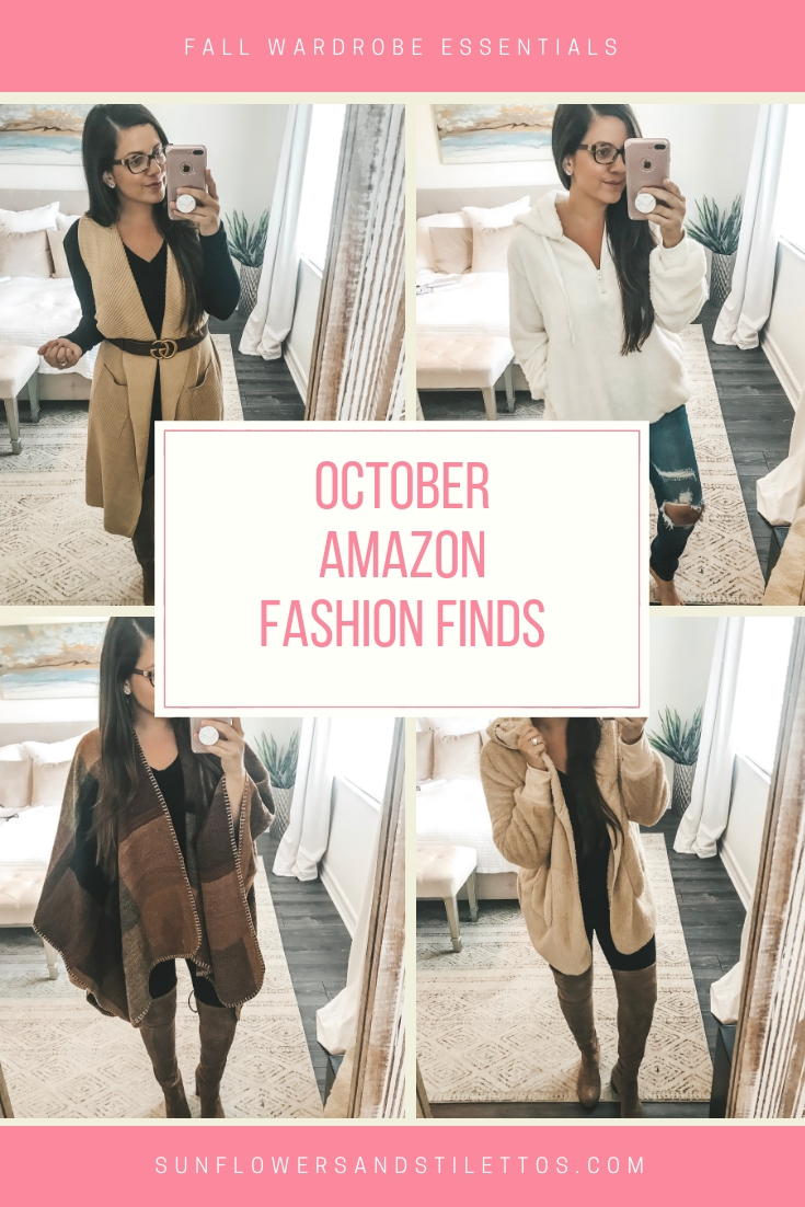 OCTOBER AMAZON FASHION, FALL WARDROBE ESSENTIALS