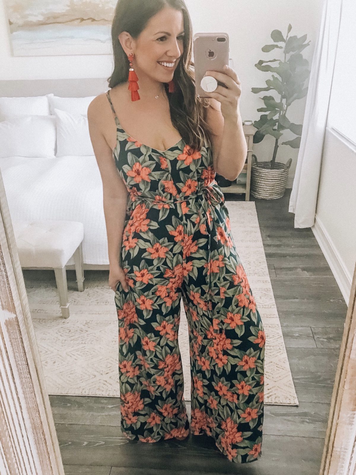 Jungle Jumpsuit, Vacation Style Jumpsuit, Affordable Cute Jumpsuit, Red Dress Boutique