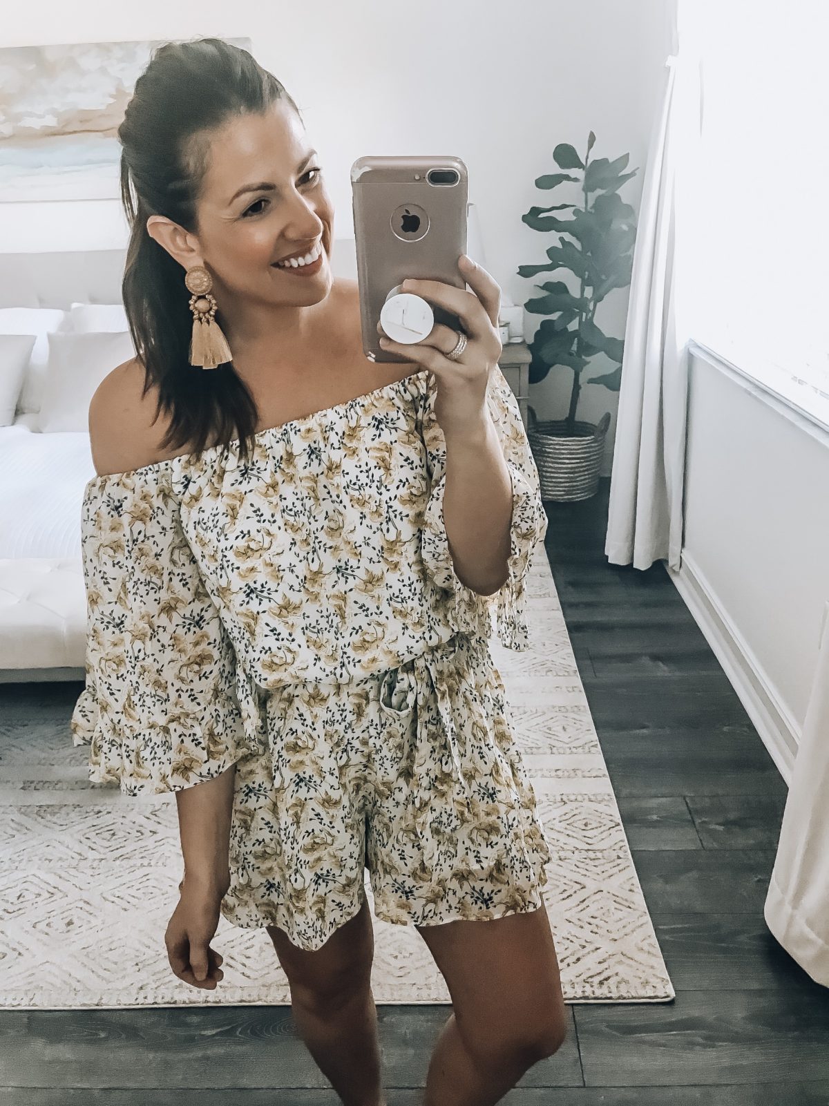 Amazon Fashion Haul romper, off shoulder Amazon romper