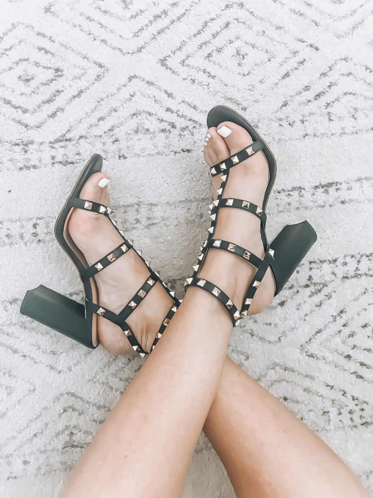 Gladiator Studded Sandals, Valentino rocketed dupes