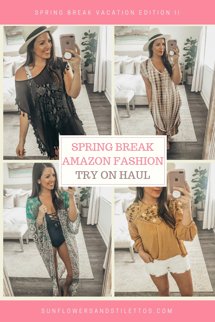 Amazon Fashion Try On Haul by Jaime Cittadino of Sunflowers and Stilettos blog