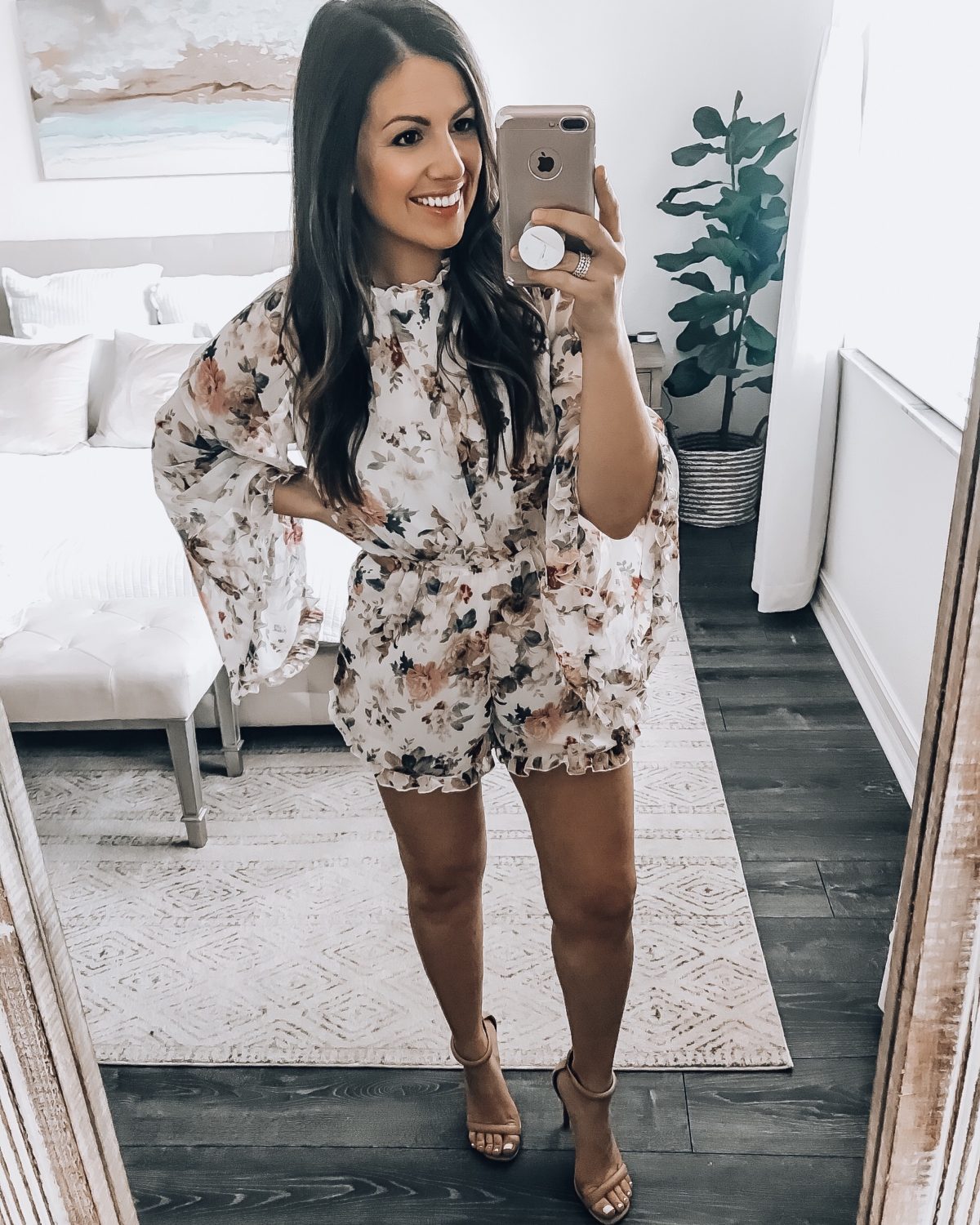 Floral long sleeve romper, Amazon Fashion, Jaime Cittadino