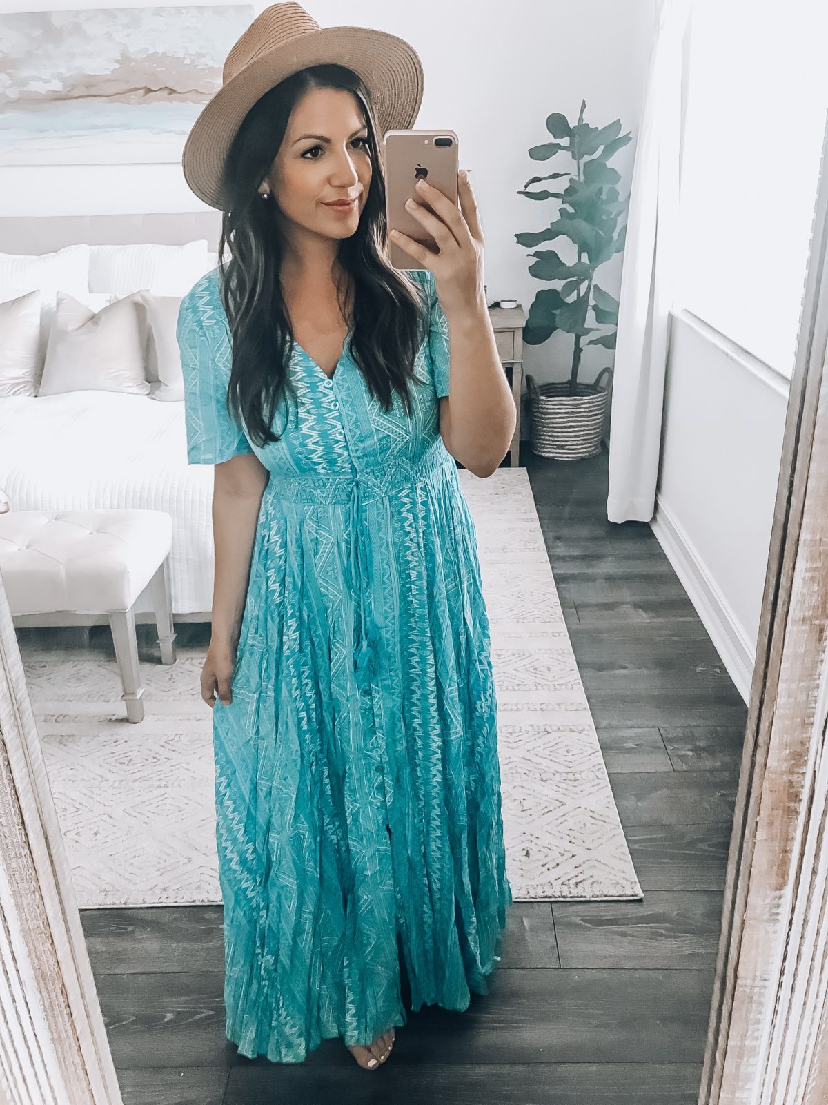 Button Up Flowy Maxi Dress, Cover Up, Amazon maxi dress