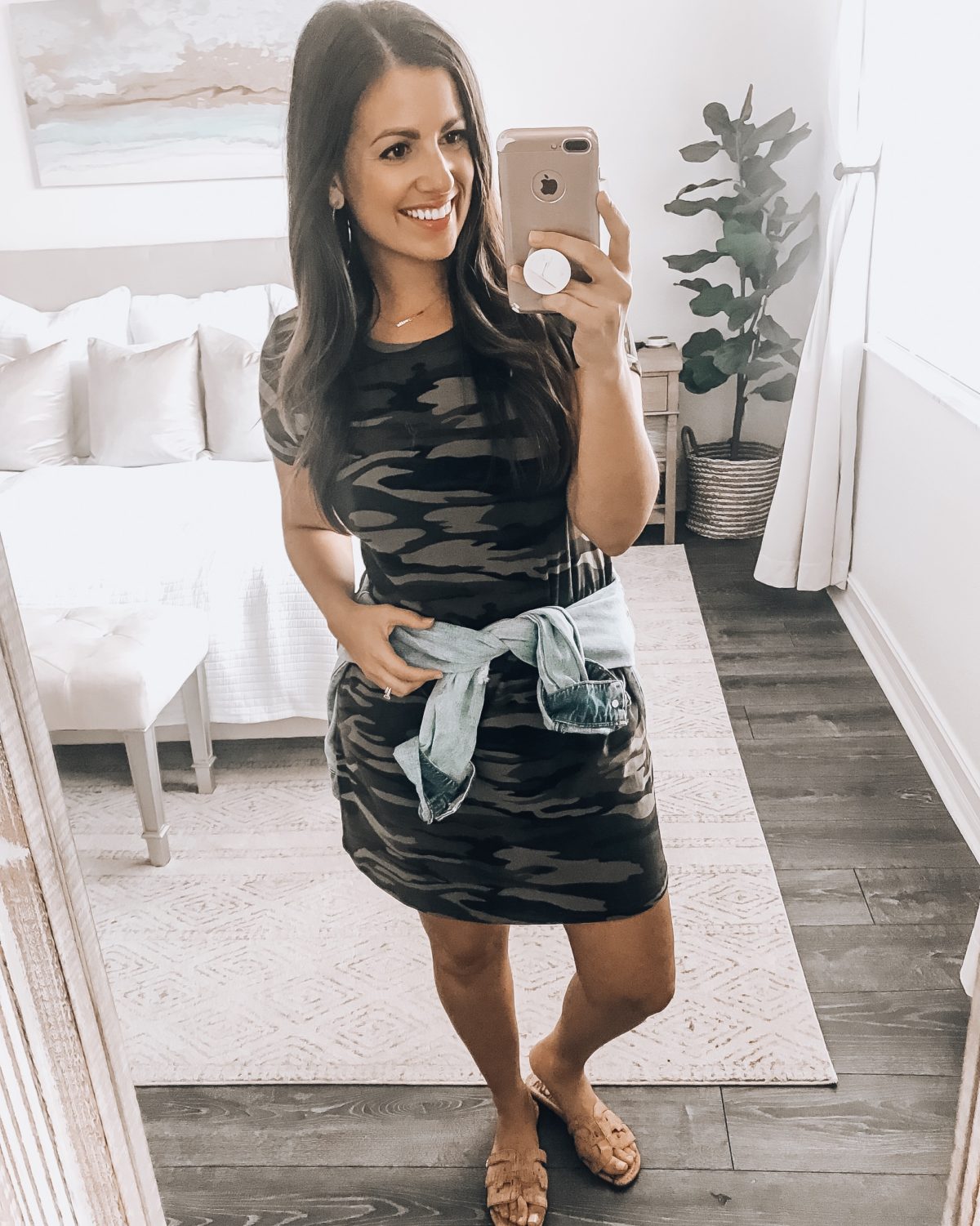 Amazon camo tee shirt dress