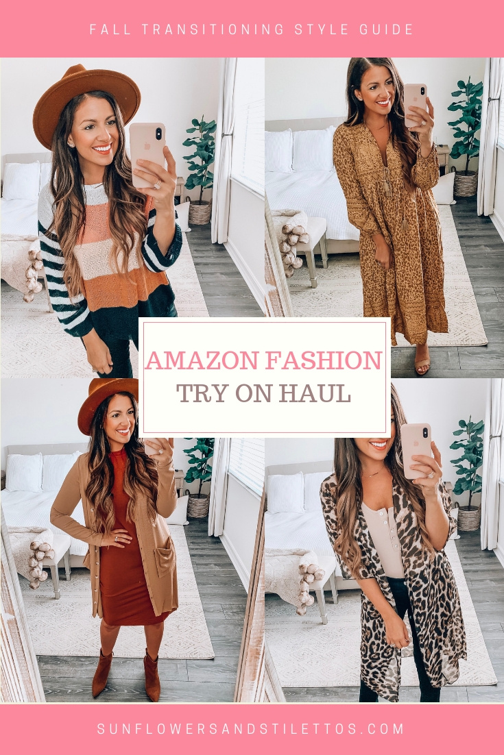 Amazon Fashion Fall Style by Jaime Cittadino, Sunflowers and Stilettos blog