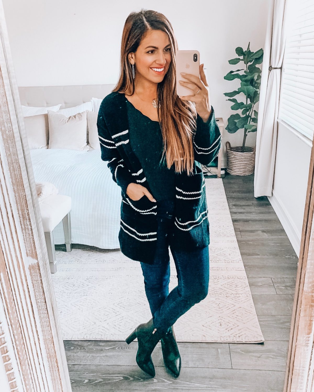 stripe cardigan, Amazon fashion cardigan