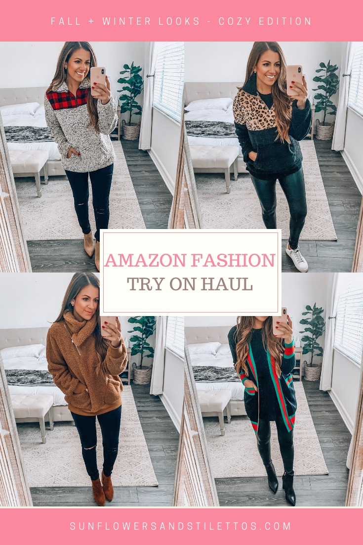 Amazon Fashion Fall and Winter Style Inspo, Cozy Sweaters Amazon, Florida Fashion Blogger Jaime Cittadino