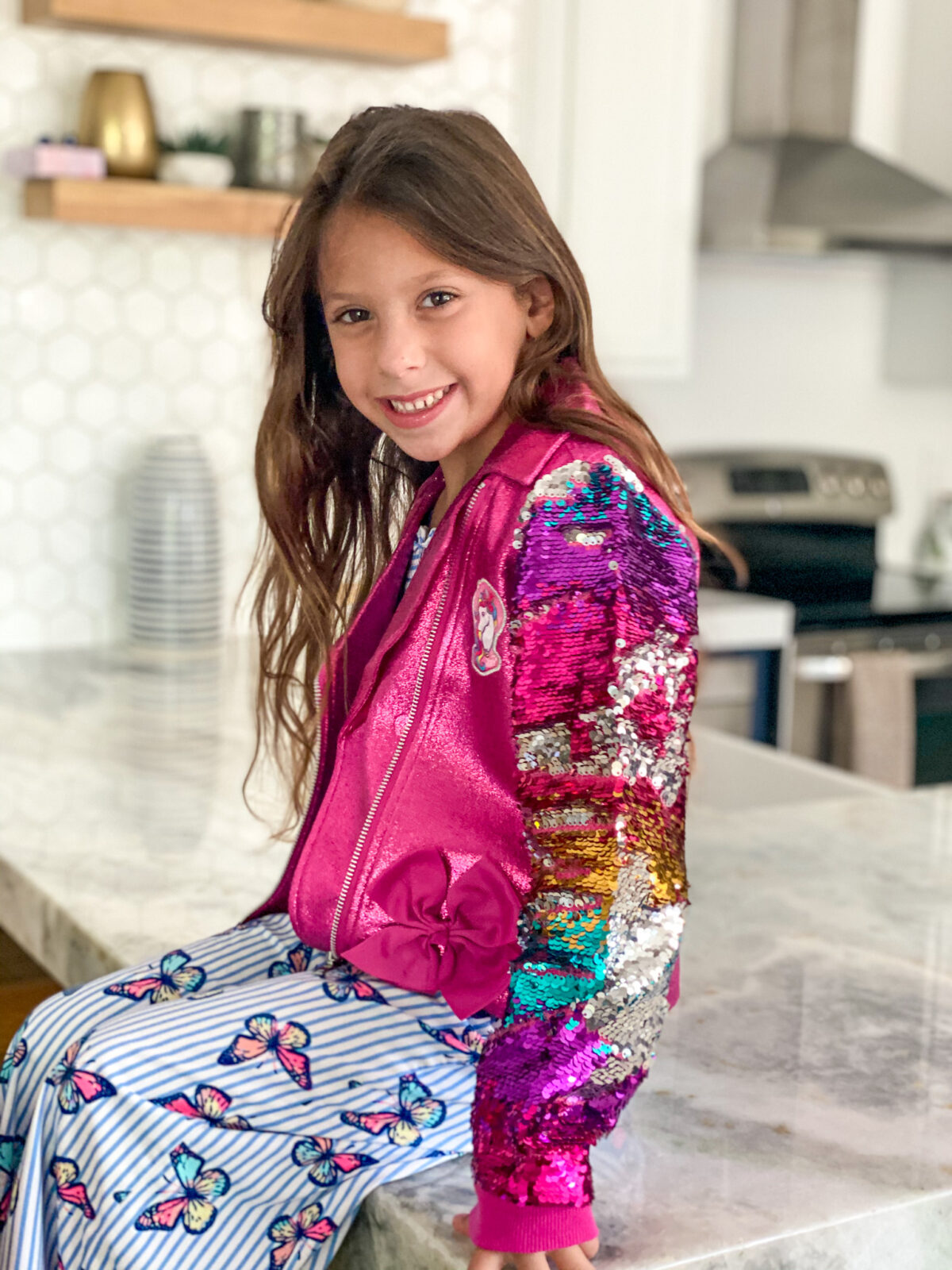 JoJo Siwa sparkle jacket