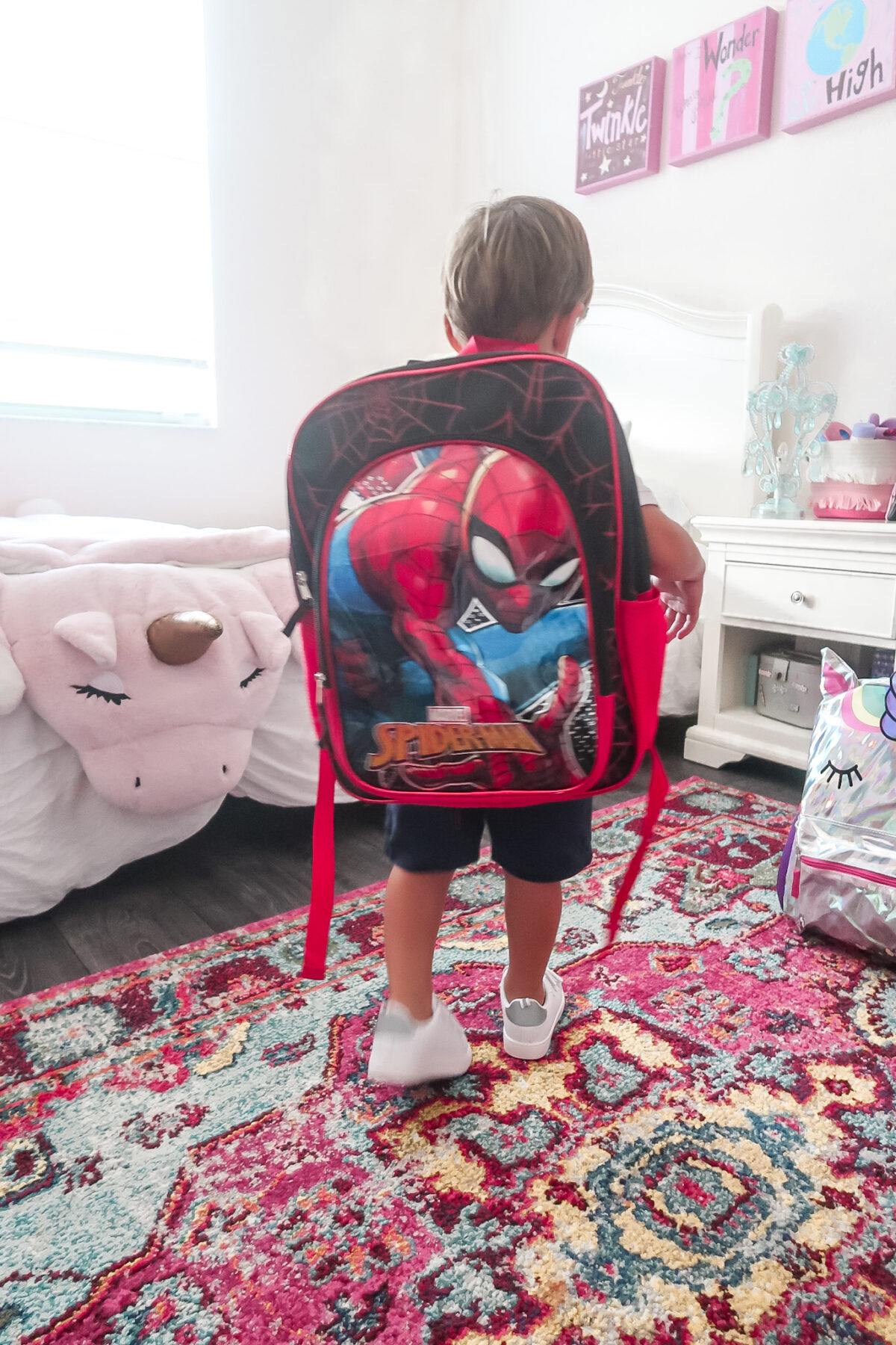 Walmart Spiderman backpack