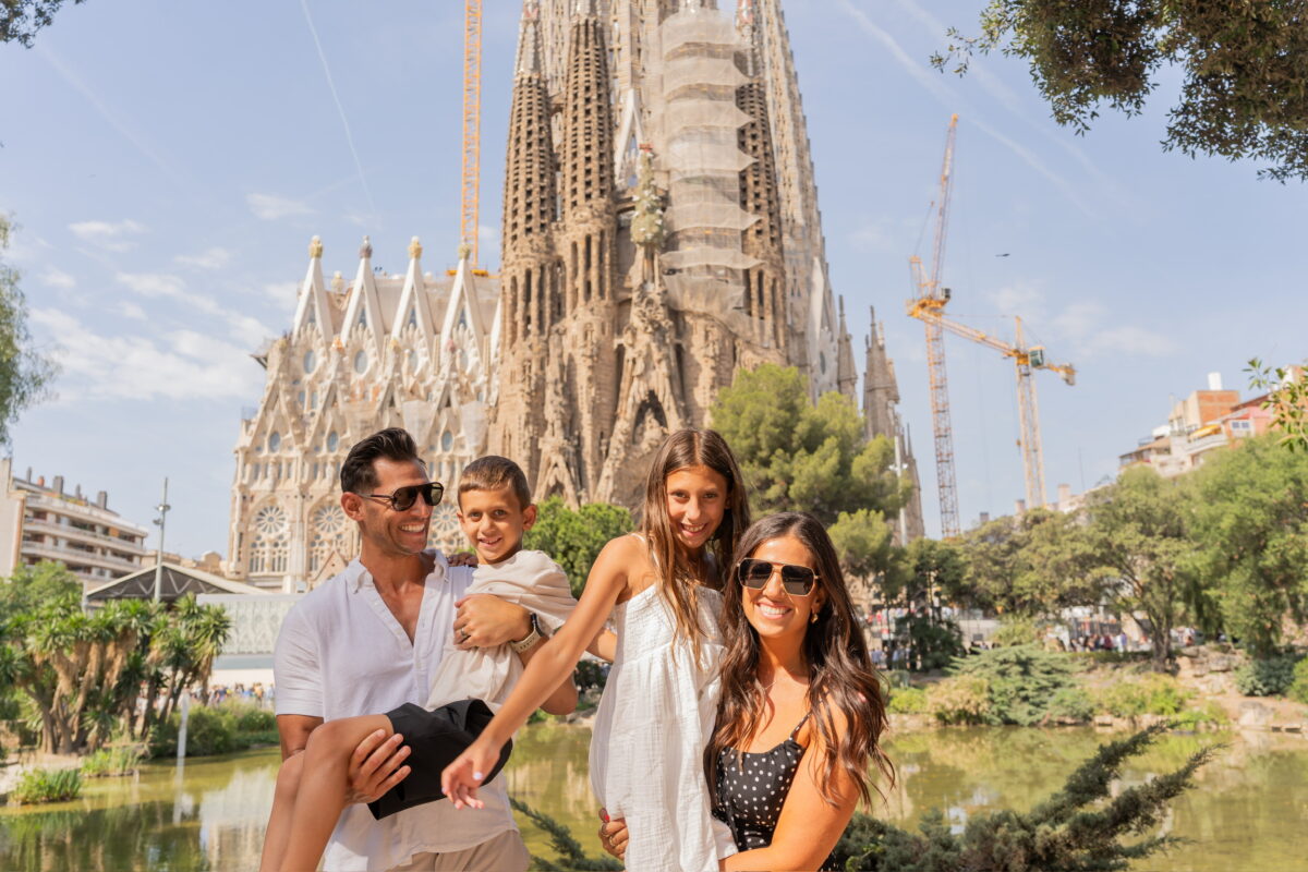 family friendly Barcelona itinerary, la sagrada familia
